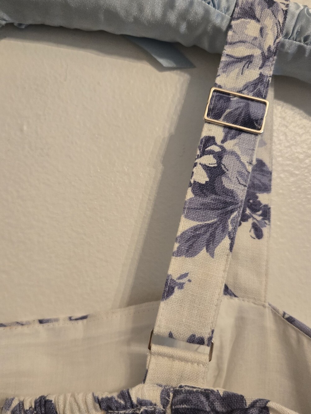 Abercrombie & Fitch Mini Dress Skorts Lining Linen Cotton Floral Medium Petite - Picture 6 of 14